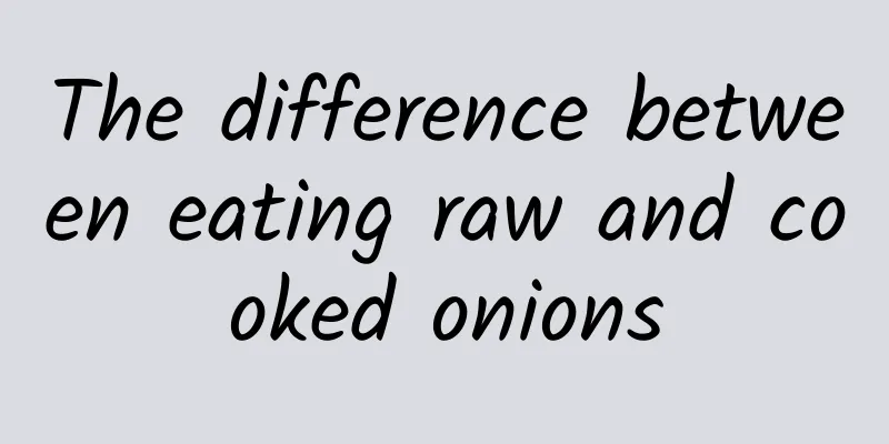 The difference between eating raw and cooked onions