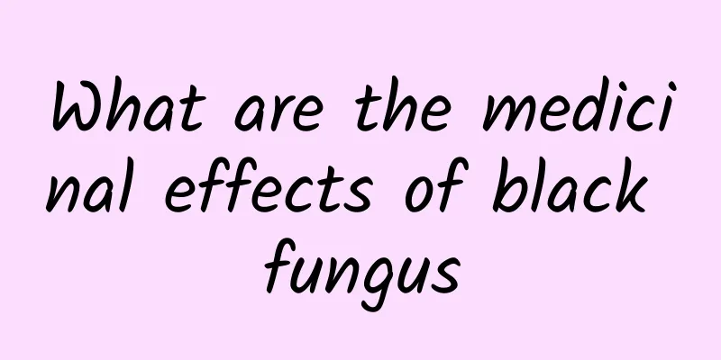 What are the medicinal effects of black fungus