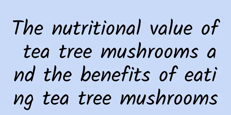 The nutritional value of tea tree mushrooms and the benefits of eating tea tree mushrooms