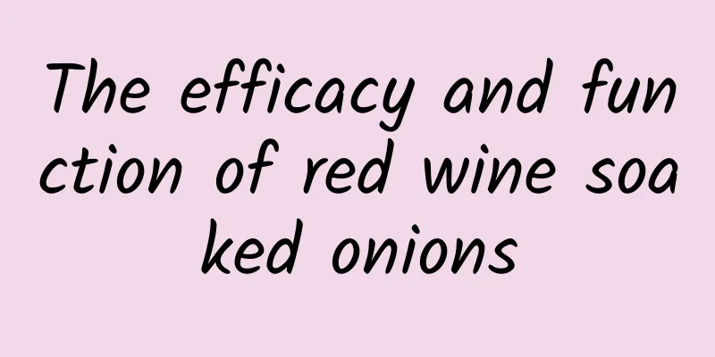 The efficacy and function of red wine soaked onions