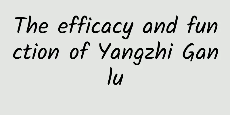 The efficacy and function of Yangzhi Ganlu