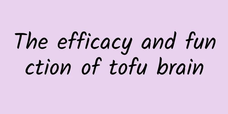 The efficacy and function of tofu brain