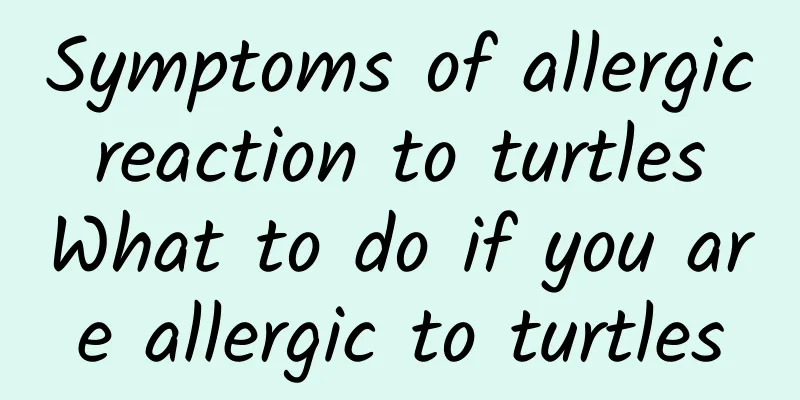 Symptoms of allergic reaction to turtles What to do if you are allergic to turtles