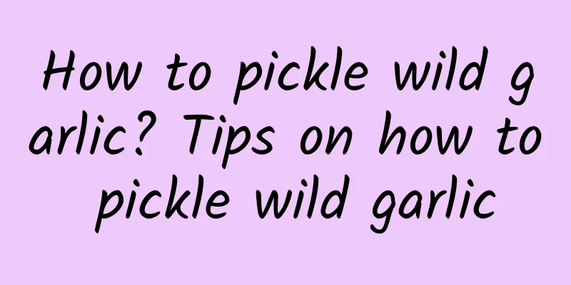 How to pickle wild garlic? Tips on how to pickle wild garlic