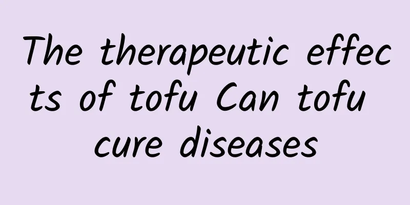 The therapeutic effects of tofu Can tofu cure diseases