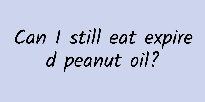 Can I still eat expired peanut oil?