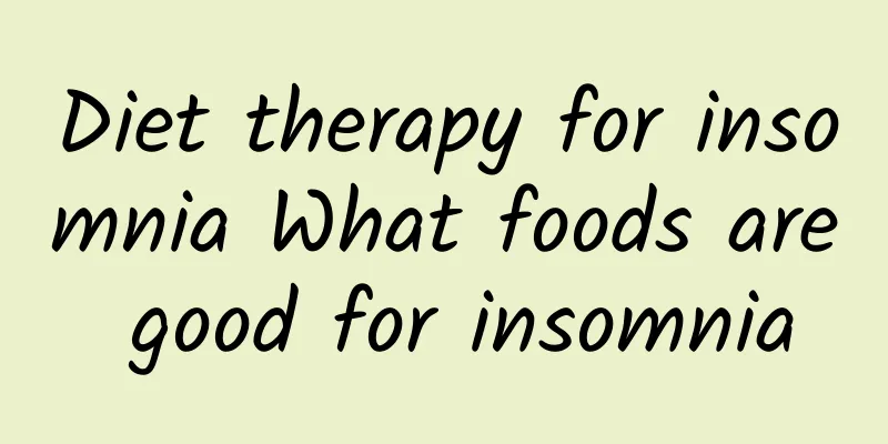 Diet therapy for insomnia What foods are good for insomnia