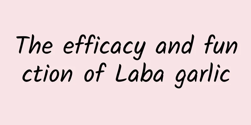 The efficacy and function of Laba garlic