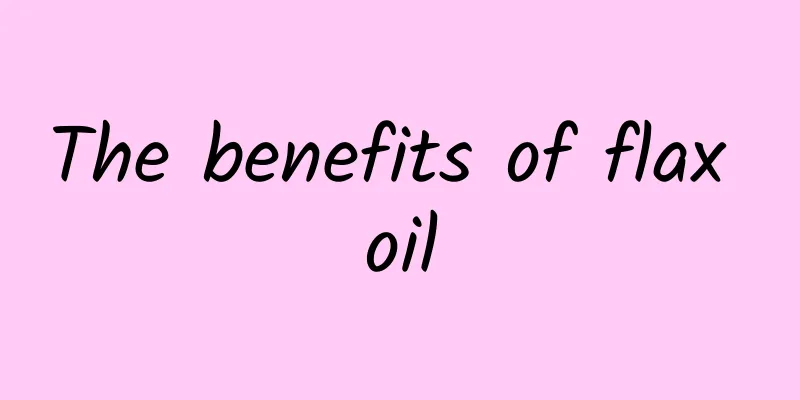 The benefits of flax oil