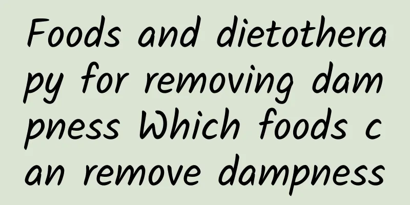 Foods and dietotherapy for removing dampness Which foods can remove dampness