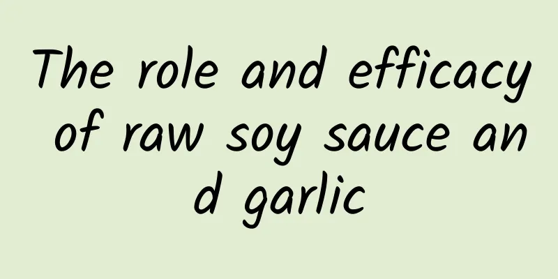 The role and efficacy of raw soy sauce and garlic