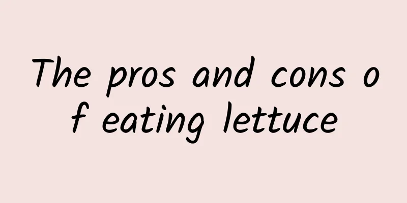 The pros and cons of eating lettuce