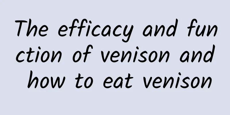 The efficacy and function of venison and how to eat venison