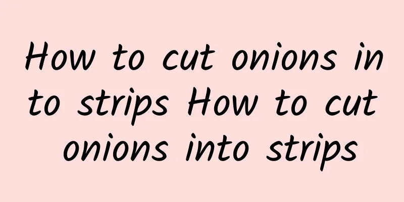 How to cut onions into strips How to cut onions into strips