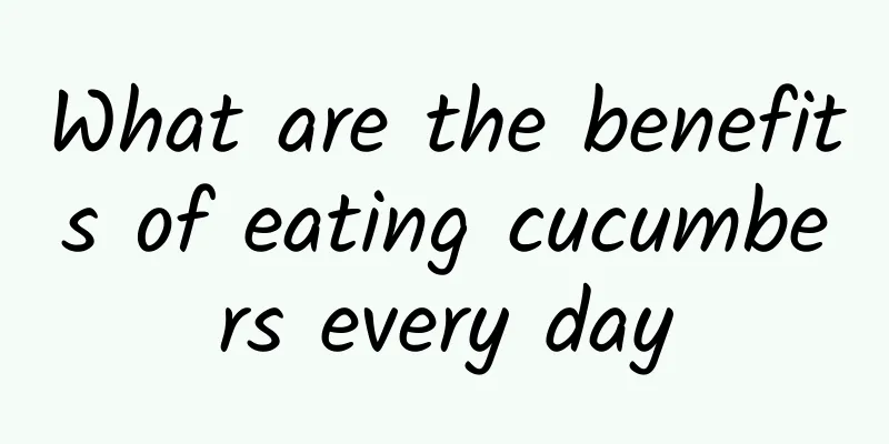 What are the benefits of eating cucumbers every day