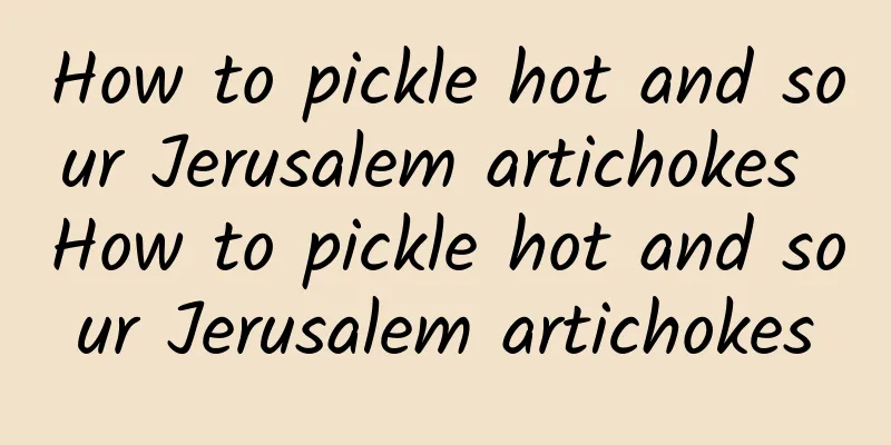 How to pickle hot and sour Jerusalem artichokes How to pickle hot and sour Jerusalem artichokes