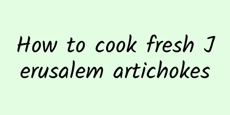 How to cook fresh Jerusalem artichokes