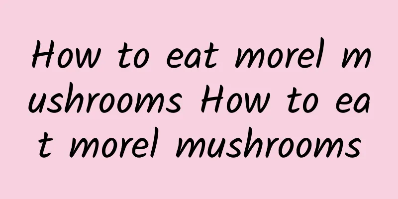 How to eat morel mushrooms How to eat morel mushrooms