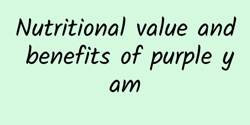 Nutritional value and benefits of purple yam