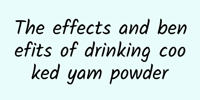 The effects and benefits of drinking cooked yam powder