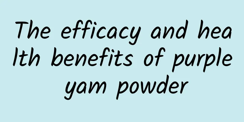 The efficacy and health benefits of purple yam powder