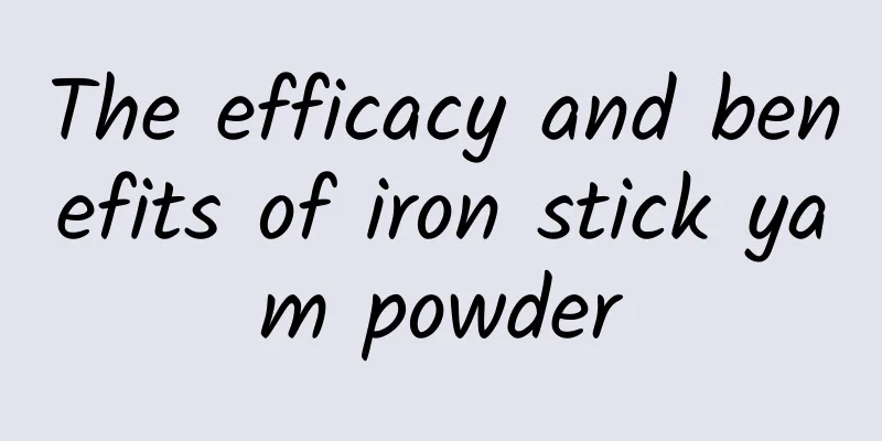 The efficacy and benefits of iron stick yam powder