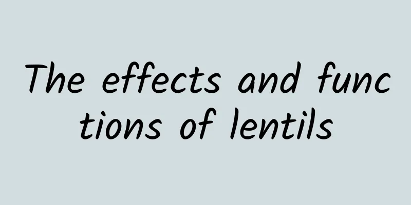 The effects and functions of lentils