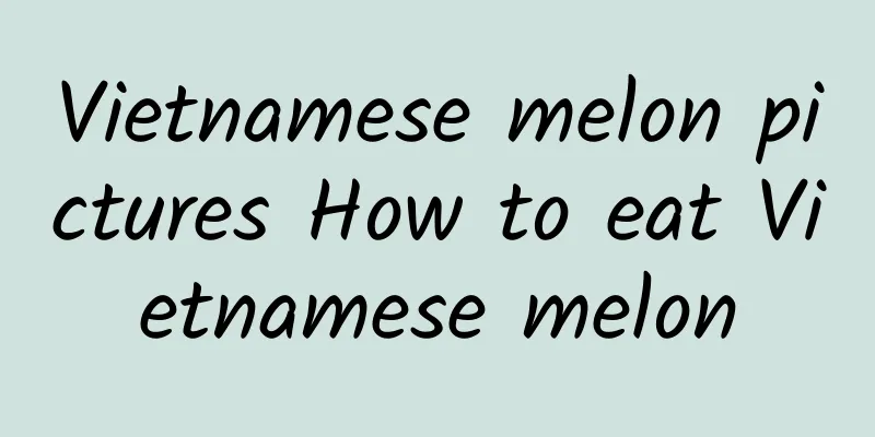 Vietnamese melon pictures How to eat Vietnamese melon