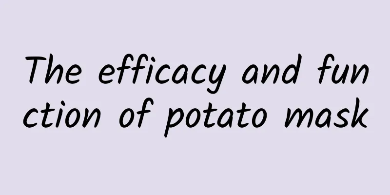 The efficacy and function of potato mask