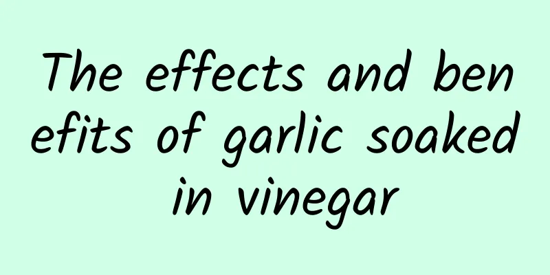 The effects and benefits of garlic soaked in vinegar