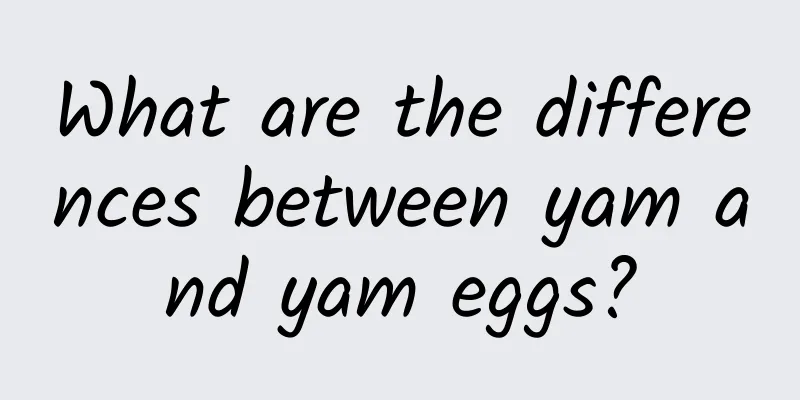 What are the differences between yam and yam eggs?