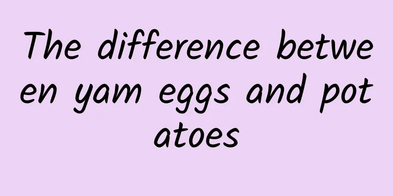 The difference between yam eggs and potatoes