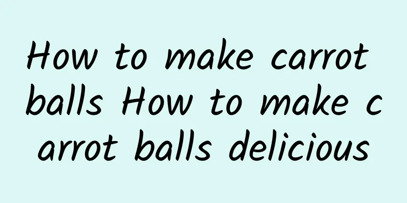 How to make carrot balls How to make carrot balls delicious