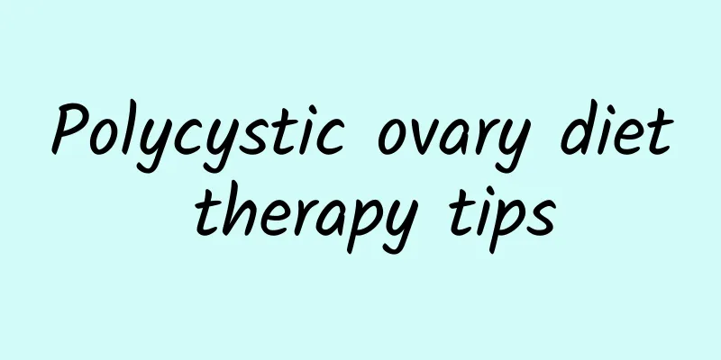 Polycystic ovary diet therapy tips