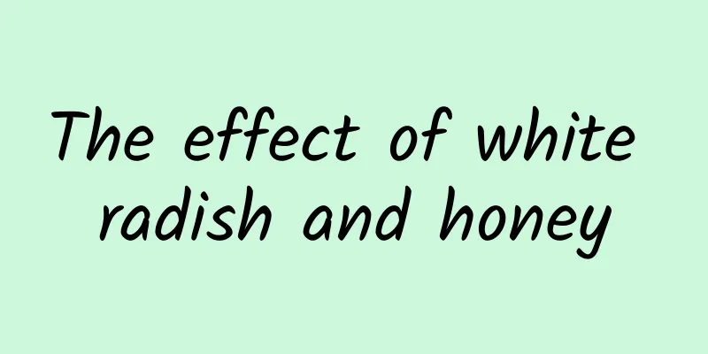 The effect of white radish and honey