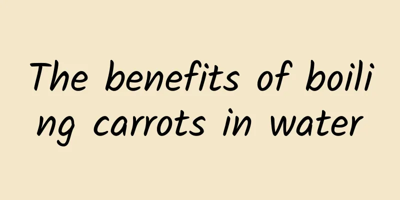 The benefits of boiling carrots in water