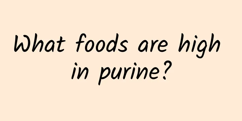 What foods are high in purine?