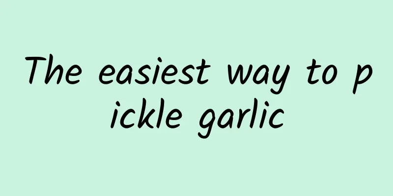 The easiest way to pickle garlic