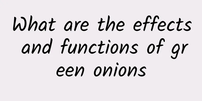 What are the effects and functions of green onions