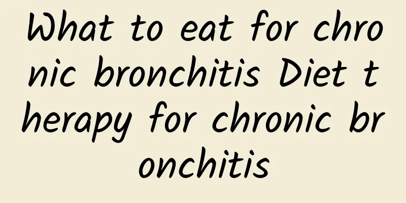 What to eat for chronic bronchitis Diet therapy for chronic bronchitis