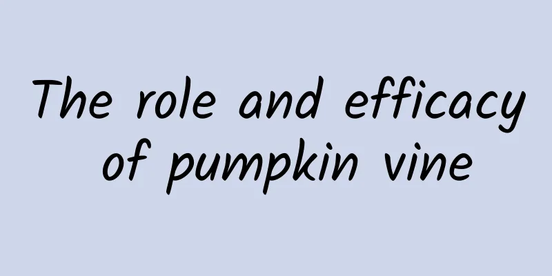 The role and efficacy of pumpkin vine