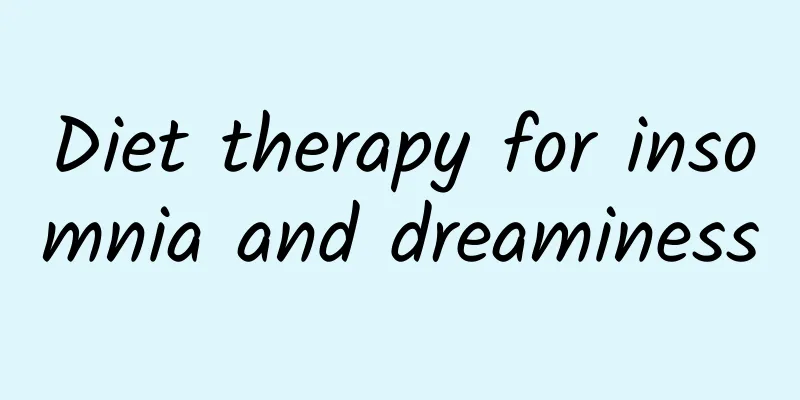 Diet therapy for insomnia and dreaminess