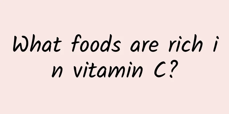 What foods are rich in vitamin C?