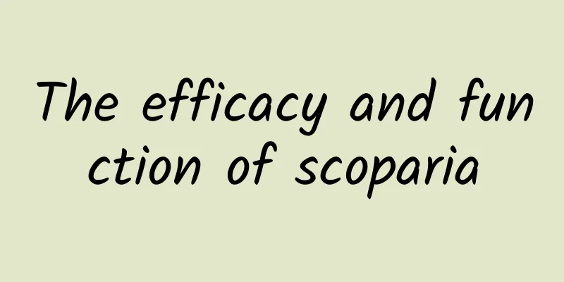 The efficacy and function of scoparia