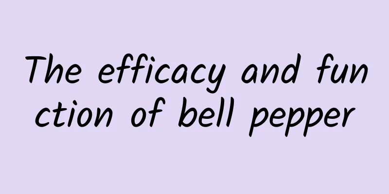 The efficacy and function of bell pepper