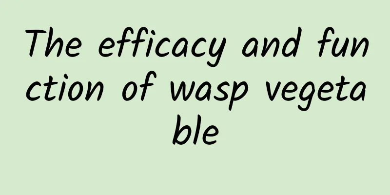 The efficacy and function of wasp vegetable