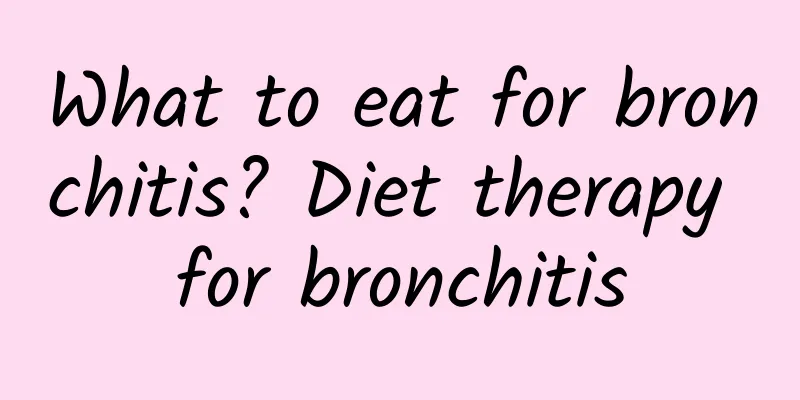 What to eat for bronchitis? Diet therapy for bronchitis