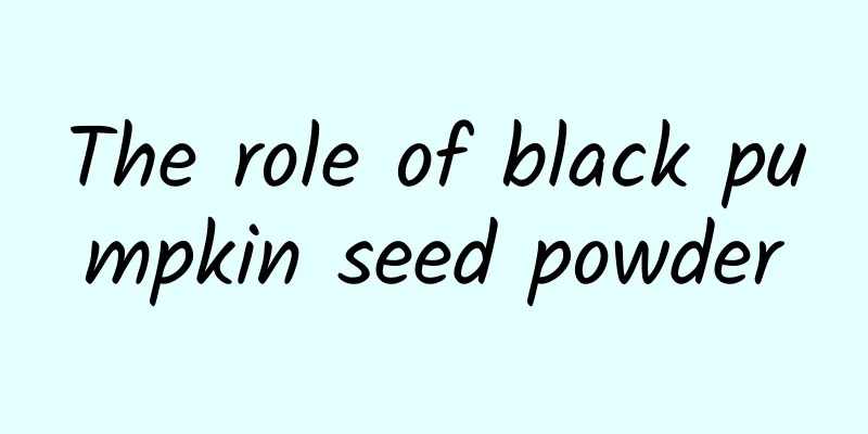 The role of black pumpkin seed powder