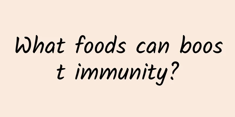 What foods can boost immunity?