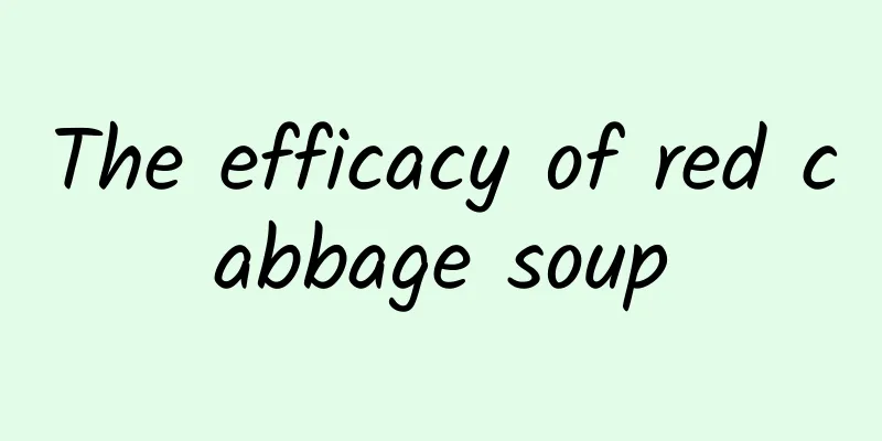 The efficacy of red cabbage soup